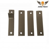 Rail panel short model set urx ris flat dark earth amo-tech® (amt-89-fde)