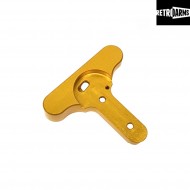 Charging Handle Latch M4-a Gold Cnc Retroarms (ra-7086) Charging Handle Latch M4-a Gold Cnc Retroarms (ra-7086)