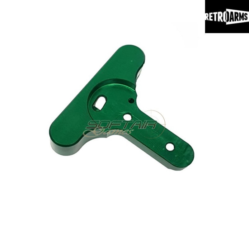 Charging Handle Latch M4-a Green Cnc Retroarms (ra-7082)