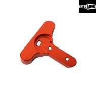 Charging Handle Latch M4-a Orange Cnc Retroarms (ra-7084) Charging Handle Latch M4-a Orange Cnc Retroarms (ra-7084)