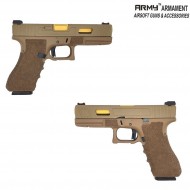 Gas pistol gbb glock 17 R17 custom fde army™ armament® (arm-110855)