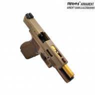 Gas pistol gbb glock 17 R17 custom fde army™ armament® (arm-110855)