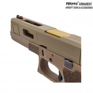 Gas pistol gbb glock 17 R17 custom fde army™ armament® (arm-110855)