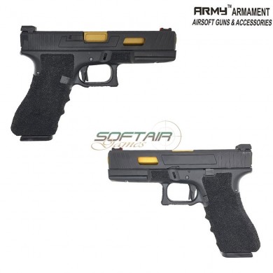 Pistola a gas gbb glock 17 R17 custom bk army™ armament® (arm-110852)