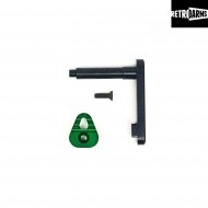 Sgancio Caricatore Cnc M4-b Green Retroarms (ra-7039)