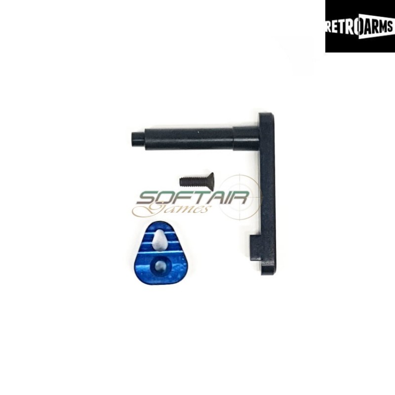 Sgancio Caricatore Cnc M4-b Blue Retroarms (ra-7038)