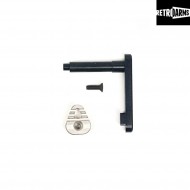 Sgancio Caricatore Cnc M4-b Silver Retroarms (ra-7032)