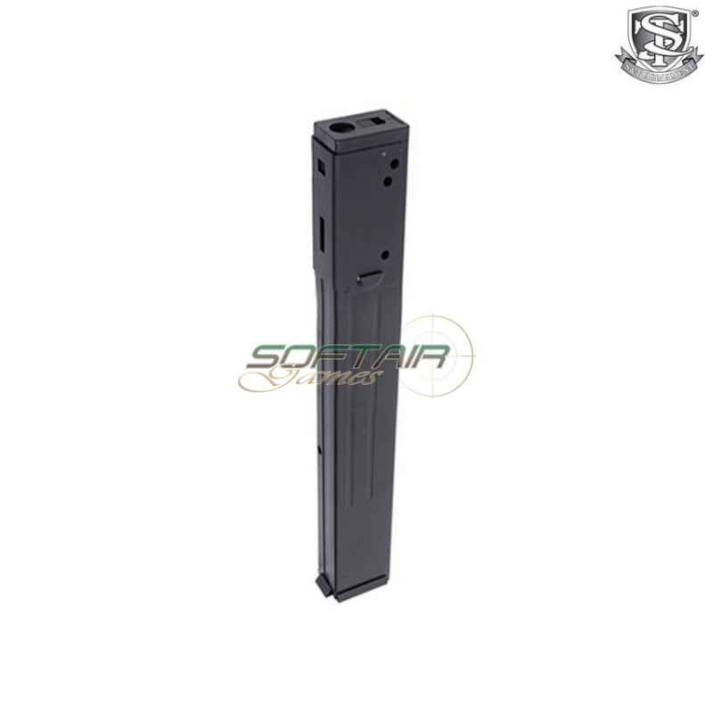 Caricatore maggiorato 300bb per mp40/sten/mp12 s&t (st-310586) Caricatore maggiorato 300bb per mp40/sten/mp12 s&t (st-310586)
