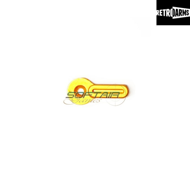 Fire Selector Cnc M4-b Type Medium Gold Retroarms (ra-7014)