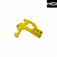 Charging Handle Latch Extension M4-b Yellow Cnc Retroarms (ra-7006)