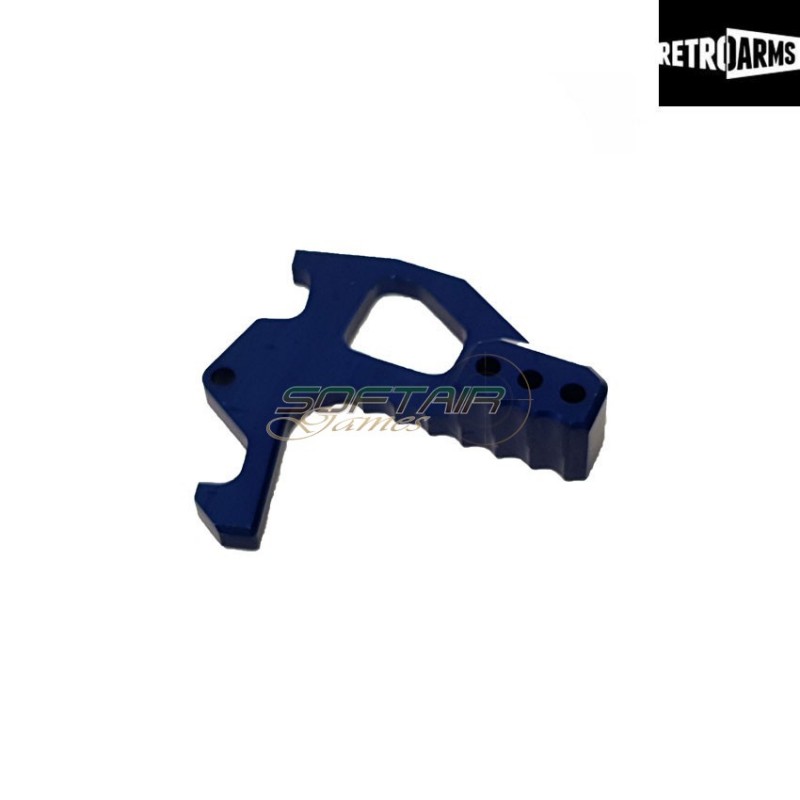 Estensione Leva Di Armamento Cnc M4-b Blue Retroarms (ra-7004)