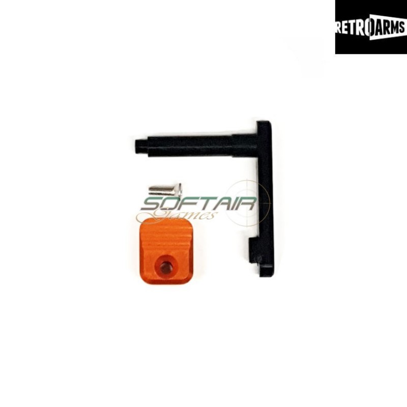 Cnc Magazine Catch M4-a Orange Retroarms (ra-7048)