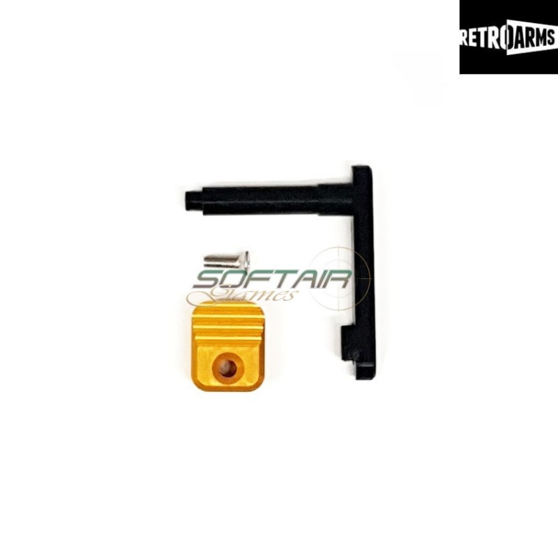 Cnc Magazine Catch M4-a Gold Retroarms (ra-7046)