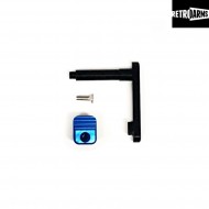 Cnc Magazine Catch M4-a Light Blue Retroarms (ra-7044)