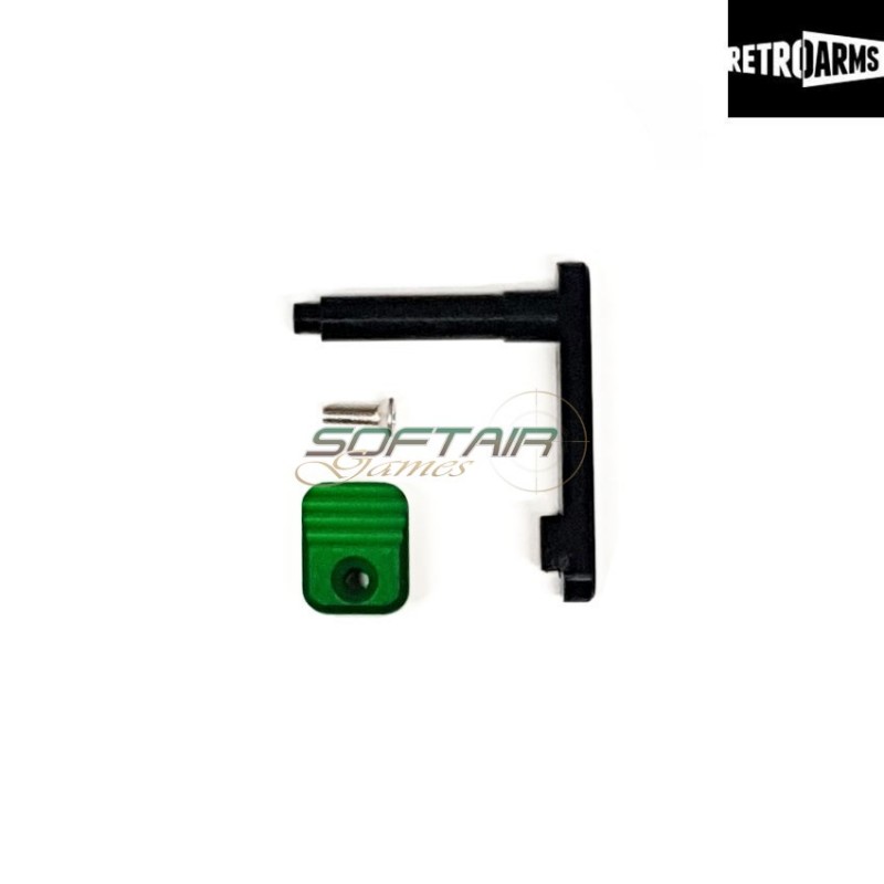 Cnc Magazine Catch M4-a Green Retroarms (ra-7042)