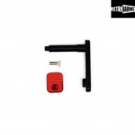 Cnc Magazine Catch M4-a Red Retroarms (ra-7040)