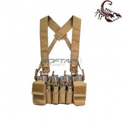 D3CRX Light fast chest rig III tactical vest coyote scorpion assault tactical® (sat-3147-coy)
