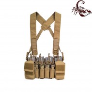 D3CRX Light fast chest rig III tactical vest coyote scorpion assault tactical® (sat-3147-coy)