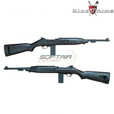 Co2 rifle m1 carbine beach real wood gbb king arms (ka-211865)