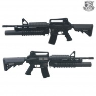Fucile elettrico m4a1 molon labe con m203 lancia granate black s&t (st-211444) Fucile elettrico m4a1 molon labe con m203 lancia granate black s&t (st-211444)
