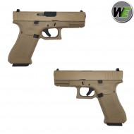 Gas pistol glock 19X g19X gen.5 tan gbb we (we-we00444)