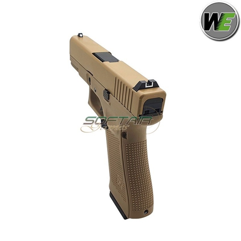 Pistola a gas glock 19X g19X gen.5 tan gbb we (we-we00444)