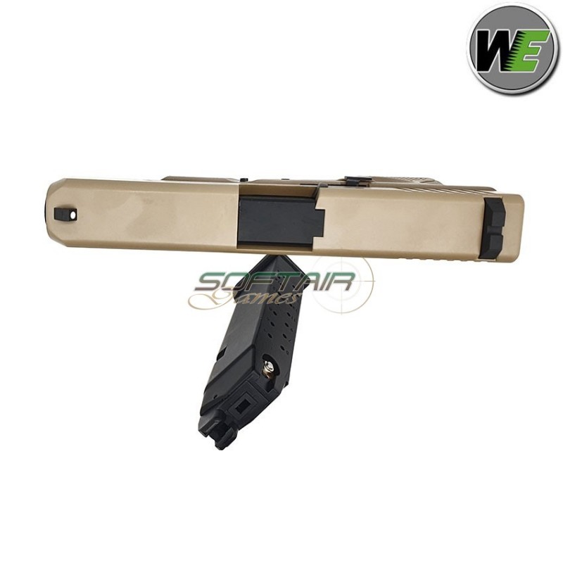 Pistola a gas glock 19X g19X gen.5 tan gbb we (we-we00444)