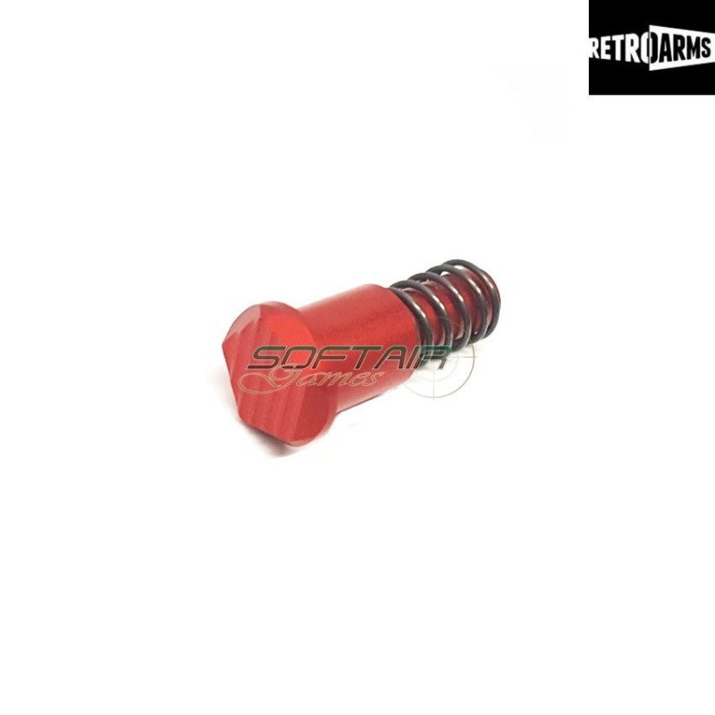 Cnc Bolt Forward Assist M4-a Red Retroarms (ra-7088)