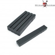 Set of 5 mid-caps magazines black abs 110b for mp40 king arms (ka-mag-29-v) Set of 5 mid-caps magazines black abs 110b for mp40 king arms (ka-mag-29-v)