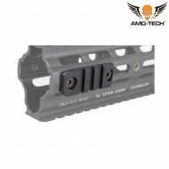 Set 2 pezzi black rail 3 slots per smr 416 amo-tech® (amt-91-bk)