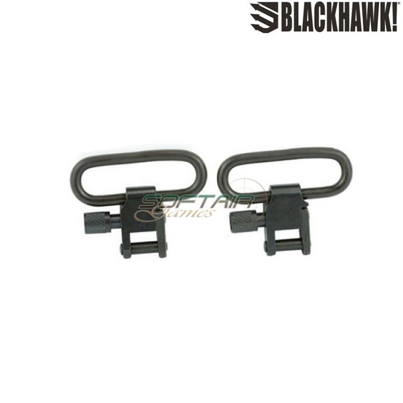 Sling rings set black lok down 1.25" blackhawk (bhk-70sw08bk)