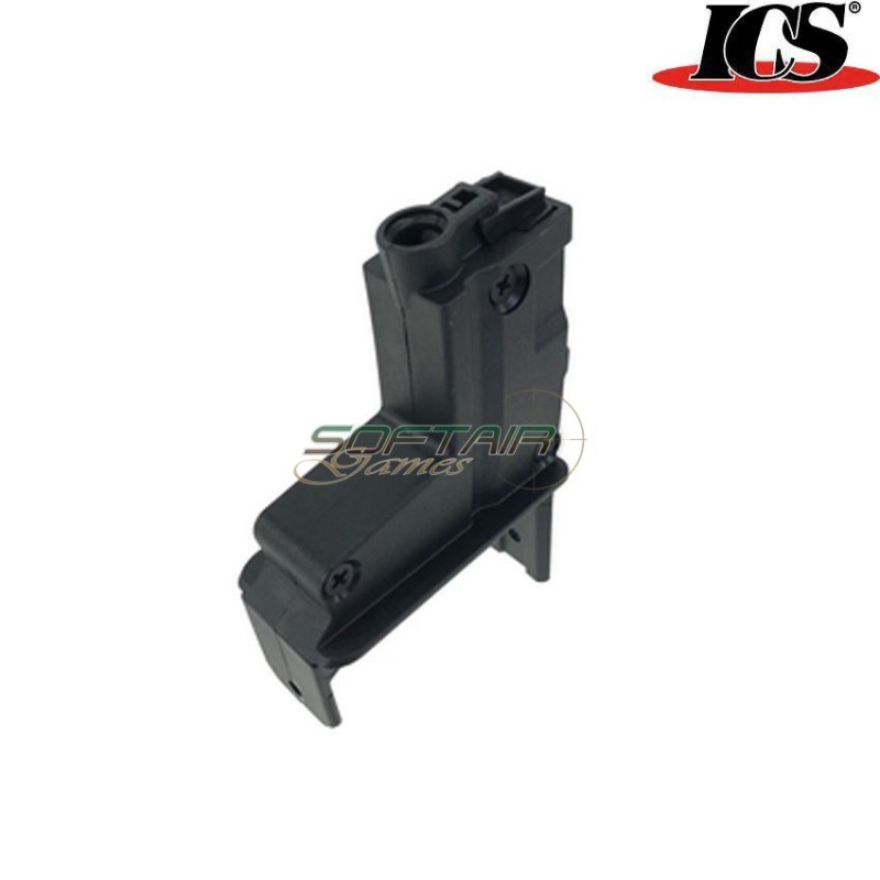 Drum mag black adapter for mx5 / mp5 ics (ics-mc-203)