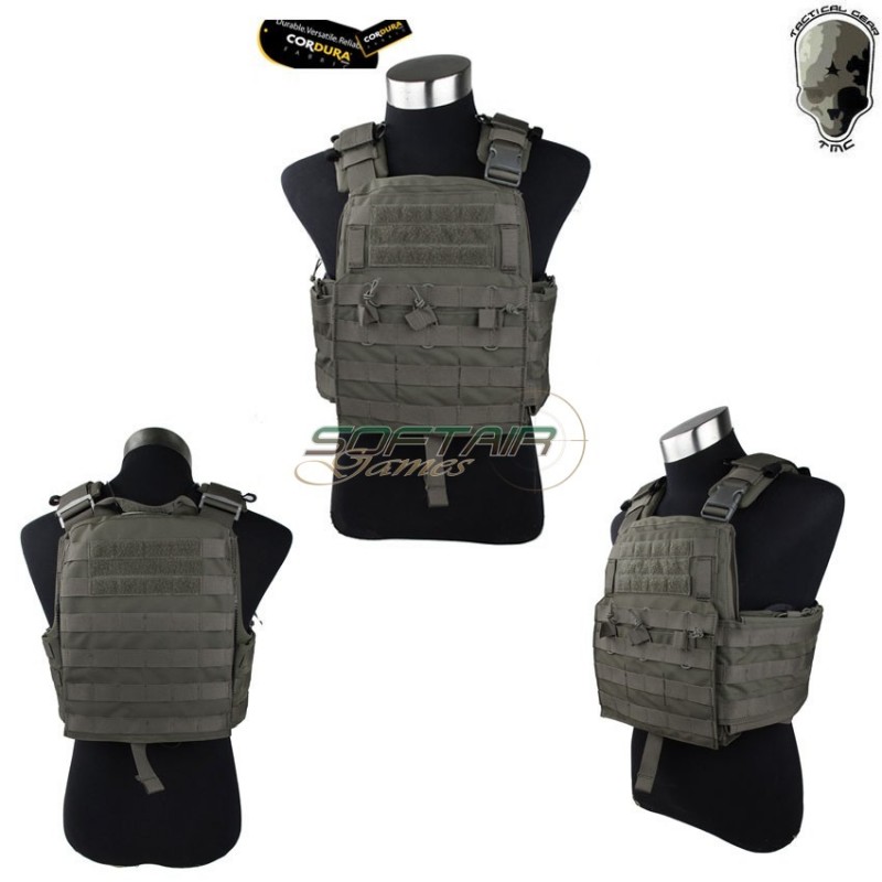 Cherry plate carrier ranger green tmc (tmc-2355-rg)