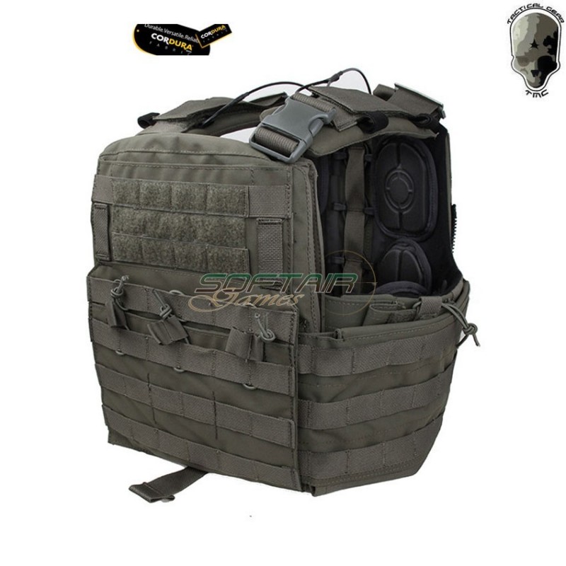 Cherry plate carrier ranger green tmc (tmc-2355-rg)