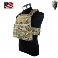 Modular assault vest system mbav plate carrier s type multicam® genuine usa tmc (tmc-3219-mc)