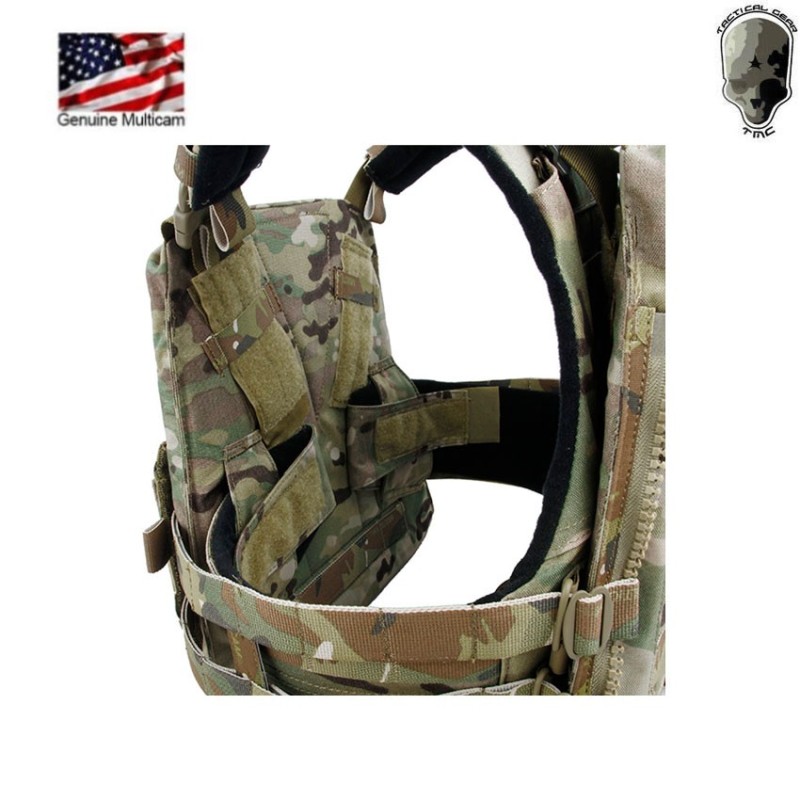 Modular assault vest system mbav plate carrier s type multicam® genuine usa tmc (tmc-3219-mc)