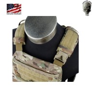 Modular assault vest system mbav plate carrier s type multicam® genuine usa tmc (tmc-3219-mc)