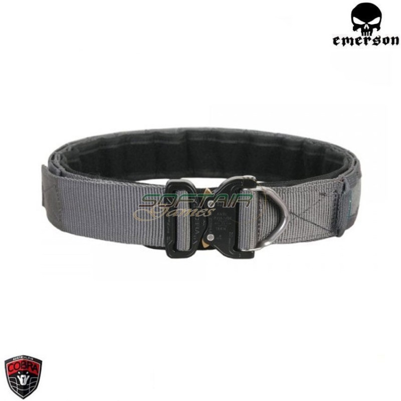 Cintura combat cobra 1.75/2" wolf grey emerson (em9342wg)
