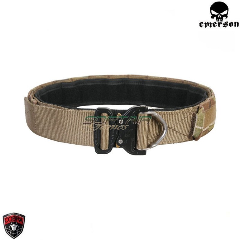 Cintura combat cobra 1.75/2" coyote brown emerson (em9342cb)