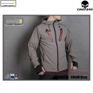 Giacca hattori skin windbreaker gray emerson (ems6872g) Giacca hattori skin windbreaker gray emerson (ems6872g)
