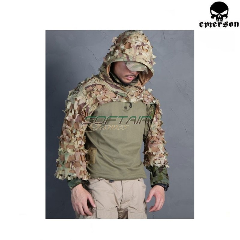 Scorpion style multicam ghillie jacket emerson (em6975) Scorpion style multicam ghillie jacket emerson (em6975)