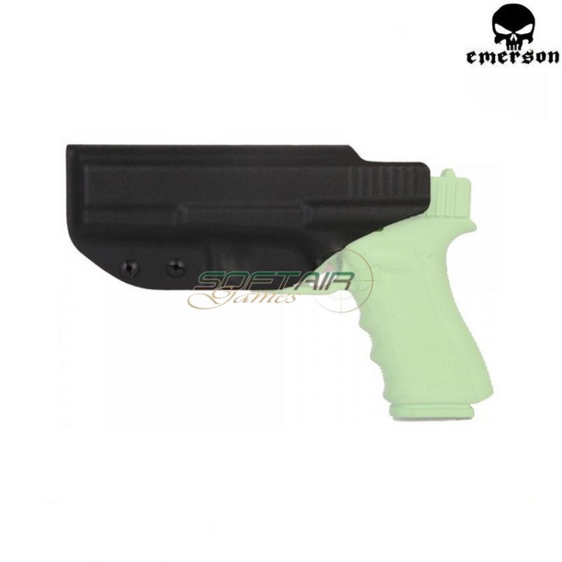 Appendix style rigid holster for glock series emerson (em6192)