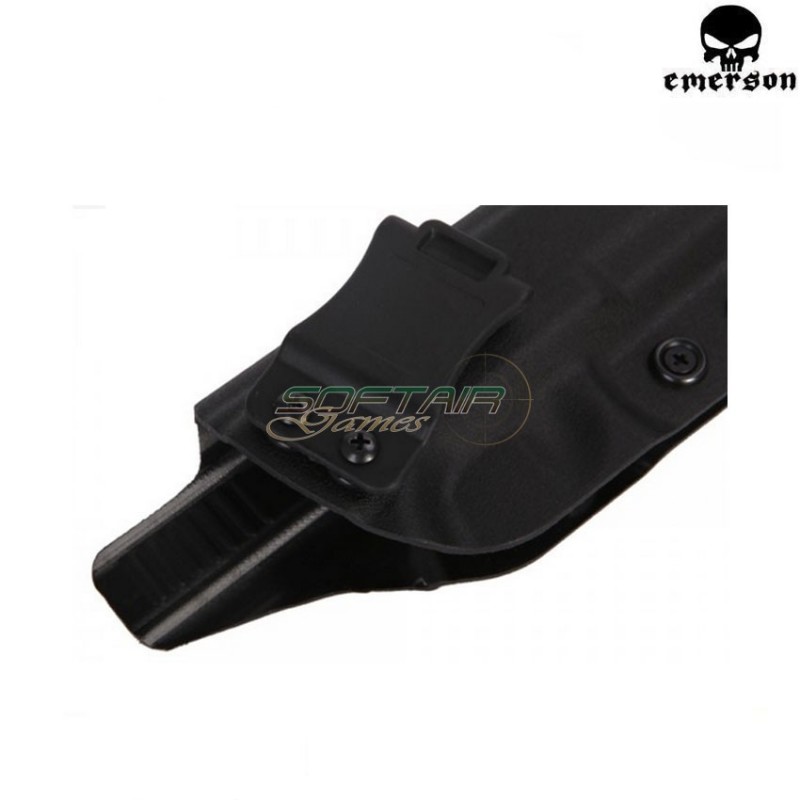 Appendix style rigid holster for glock series emerson (em6192)