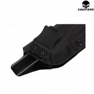 Appendix style rigid holster for glock series emerson (em6192)