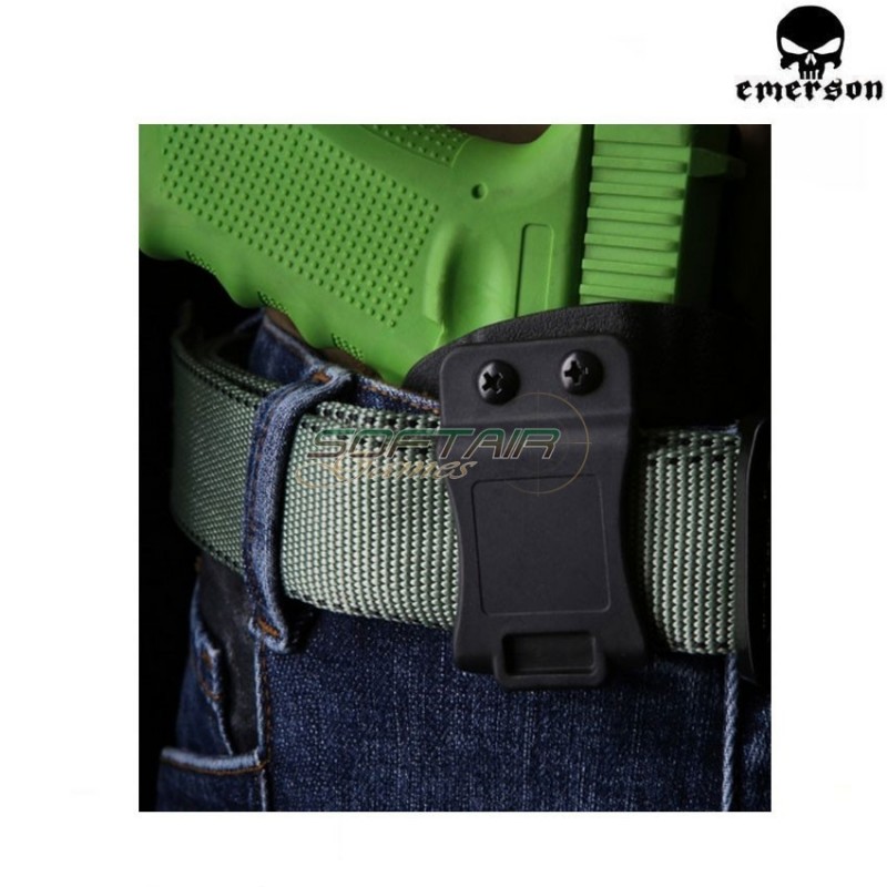 Appendix style rigid holster for glock series emerson (em6192)