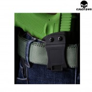 Appendix style rigid holster for glock series emerson (em6192)