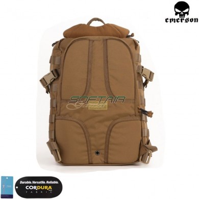 Zaino city slim 21 litri coyote brown emerson (em5803-cb)