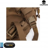 21 litre city slim backpack coyote brown emerson (em5803-cb)