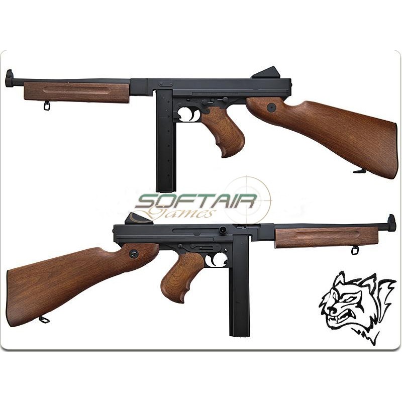 FUCILE ELETTRICO THOMPSON M1A1 SNOW WOLF (SW-05)