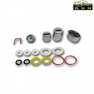 Set completo di valvole per pistole carrello fisso co2 6mm/4.5mm cybergun (603557) Set completo di valvole per pistole carrello fisso co2 6mm/4.5mm cybergun (603557)